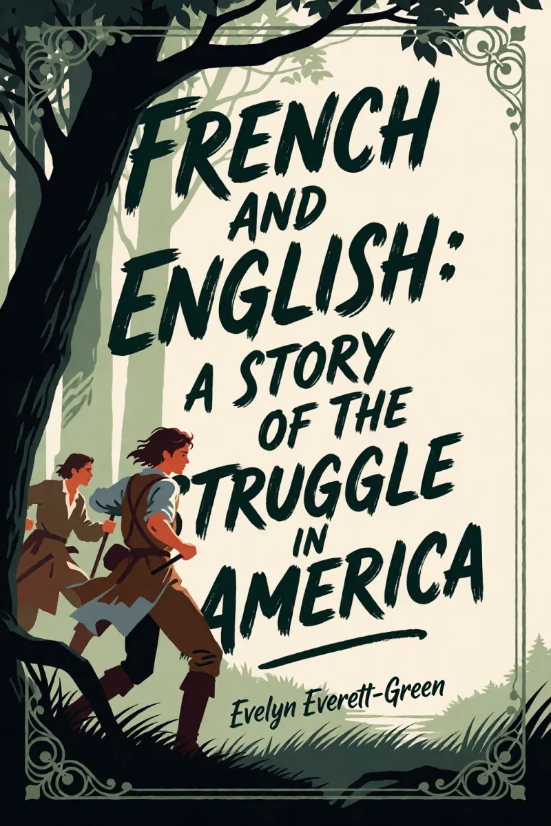 Cover of French and English: A Story of the Struggle in America by Evelyn Everett-Green