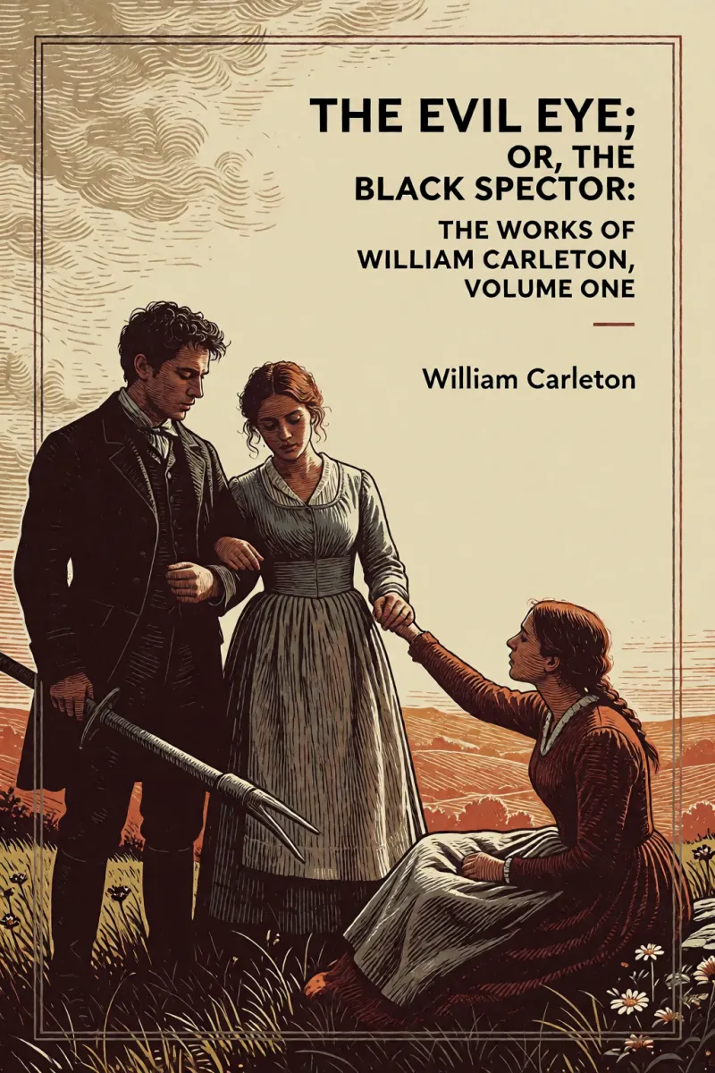 Cover of The Evil Eye; Or, The Black Spector: The Works of William Carleton, Volume One by William Carleton