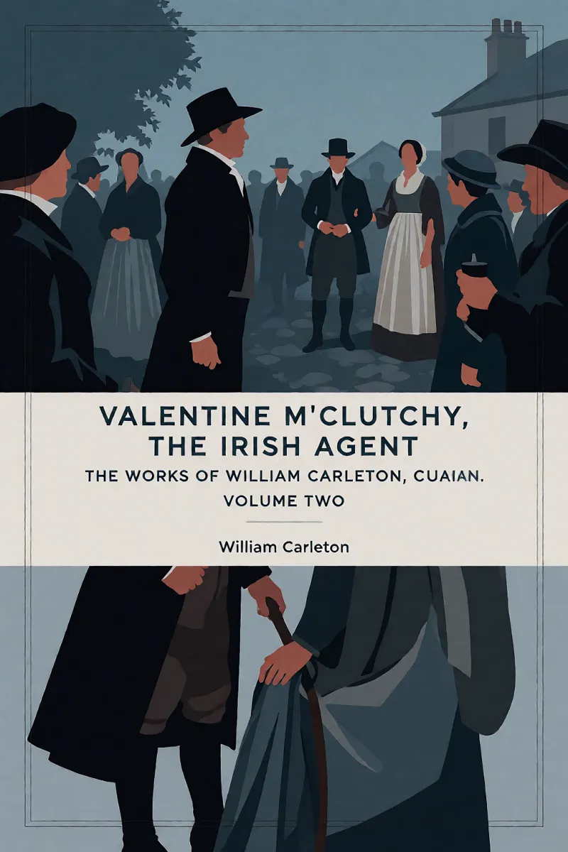 Cover of Valentine M'Clutchy, The Irish Agent: The Works of William Carleton, Volume Two by William Carleton