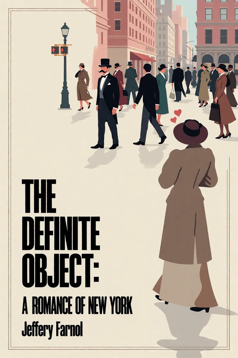 Cover of The Definite Object: A Romance of New York by Jeffery Farnol