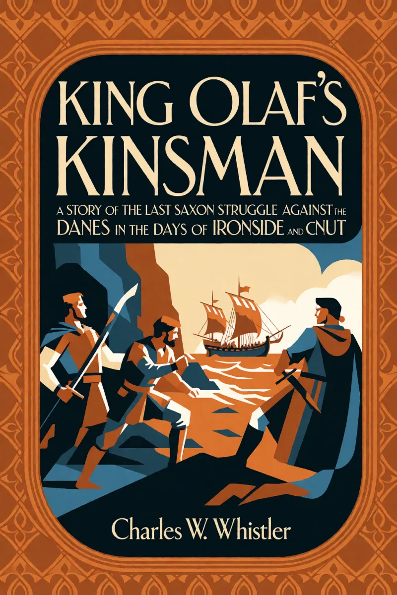 Cover of King Olaf's Kinsman: A Story of the Last Saxon Struggle against the Danes in the Days of Ironside and Cnut by Charles W. Whistler