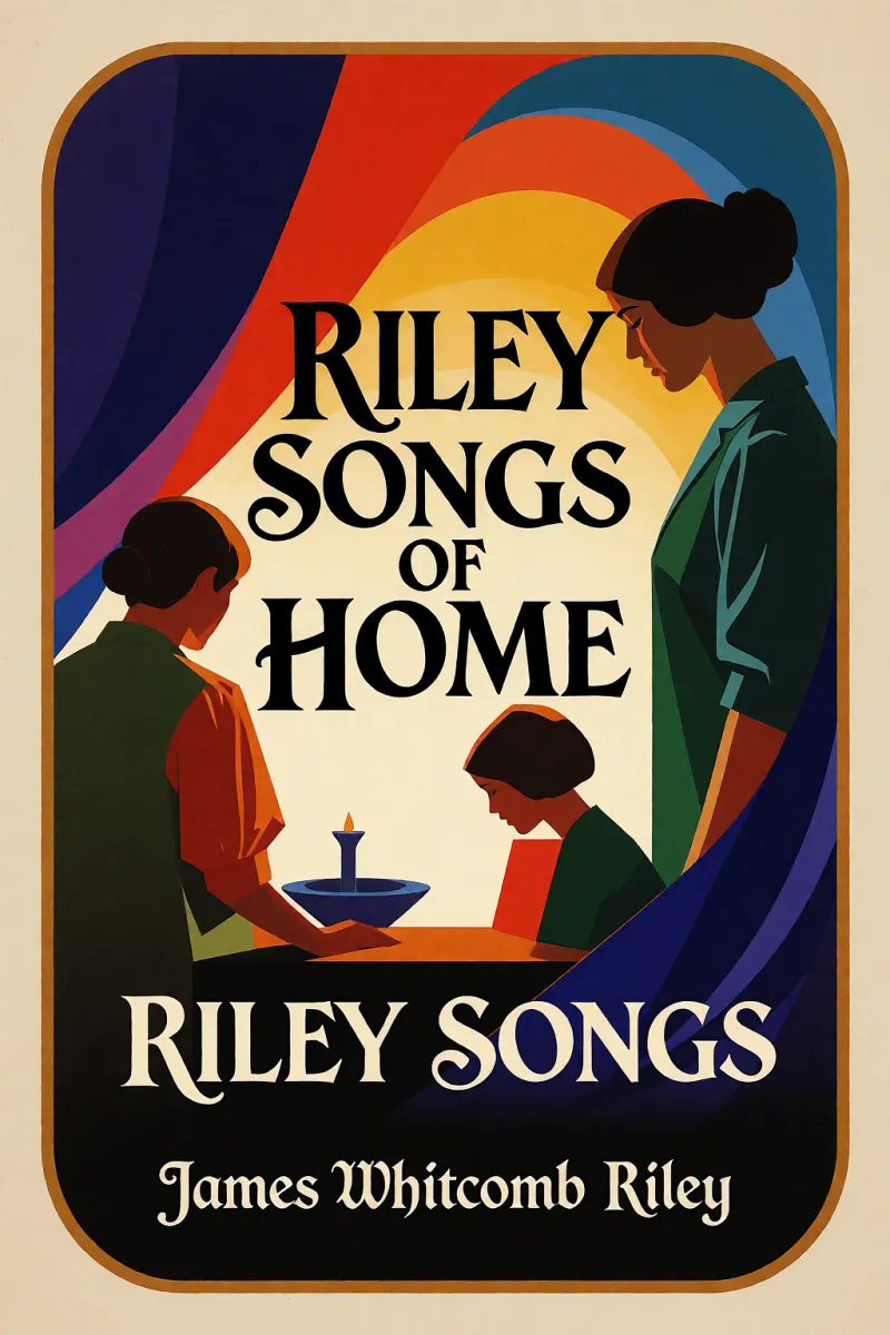 Cover of Riley Songs of Home by James Whitcomb Riley