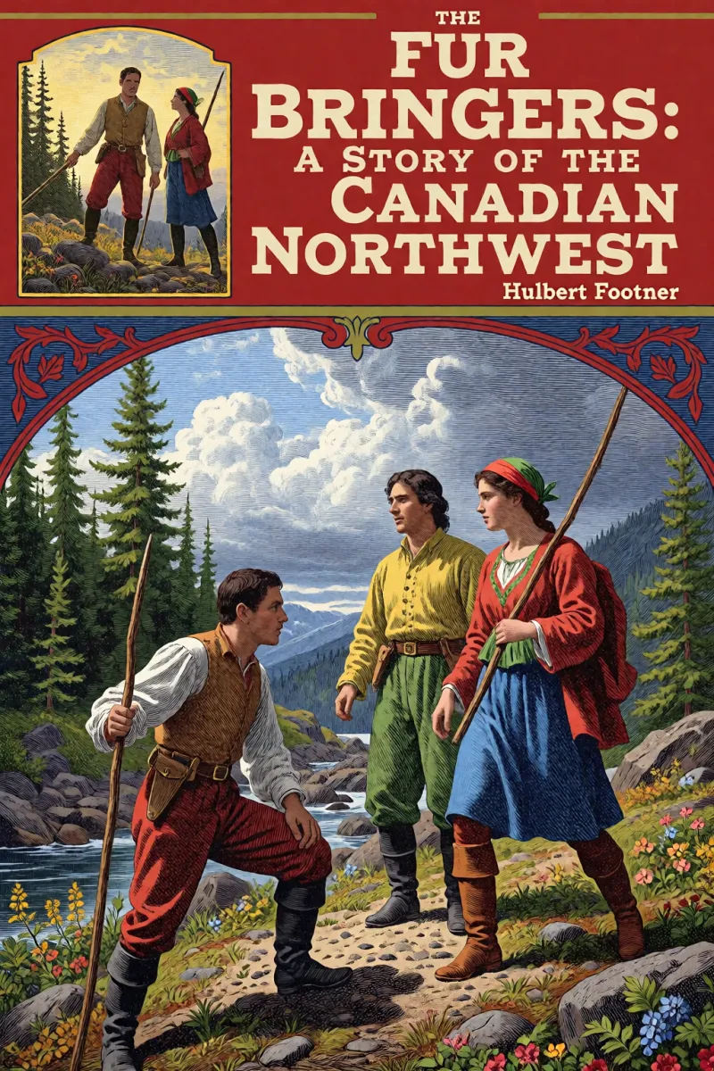 Cover of The Fur Bringers: A Story of the Canadian Northwest by Hulbert Footner