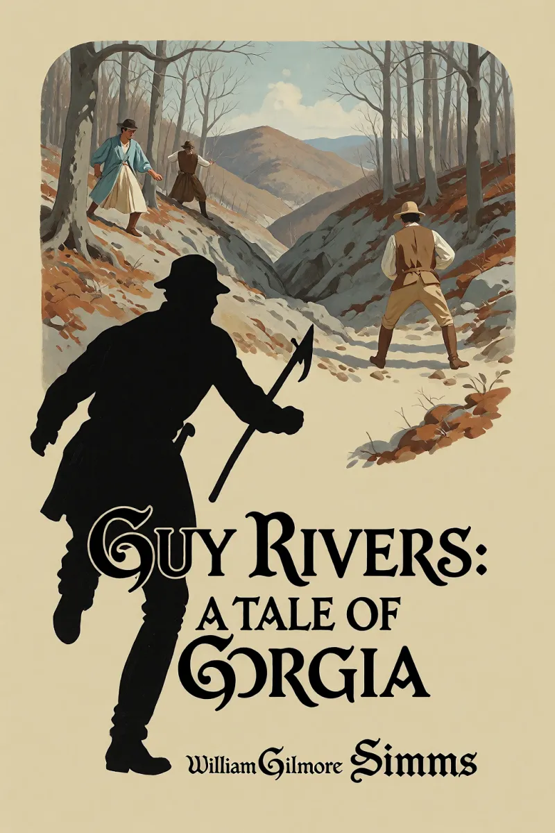 Cover of Guy Rivers: A Tale of Georgia by William Gilmore Simms