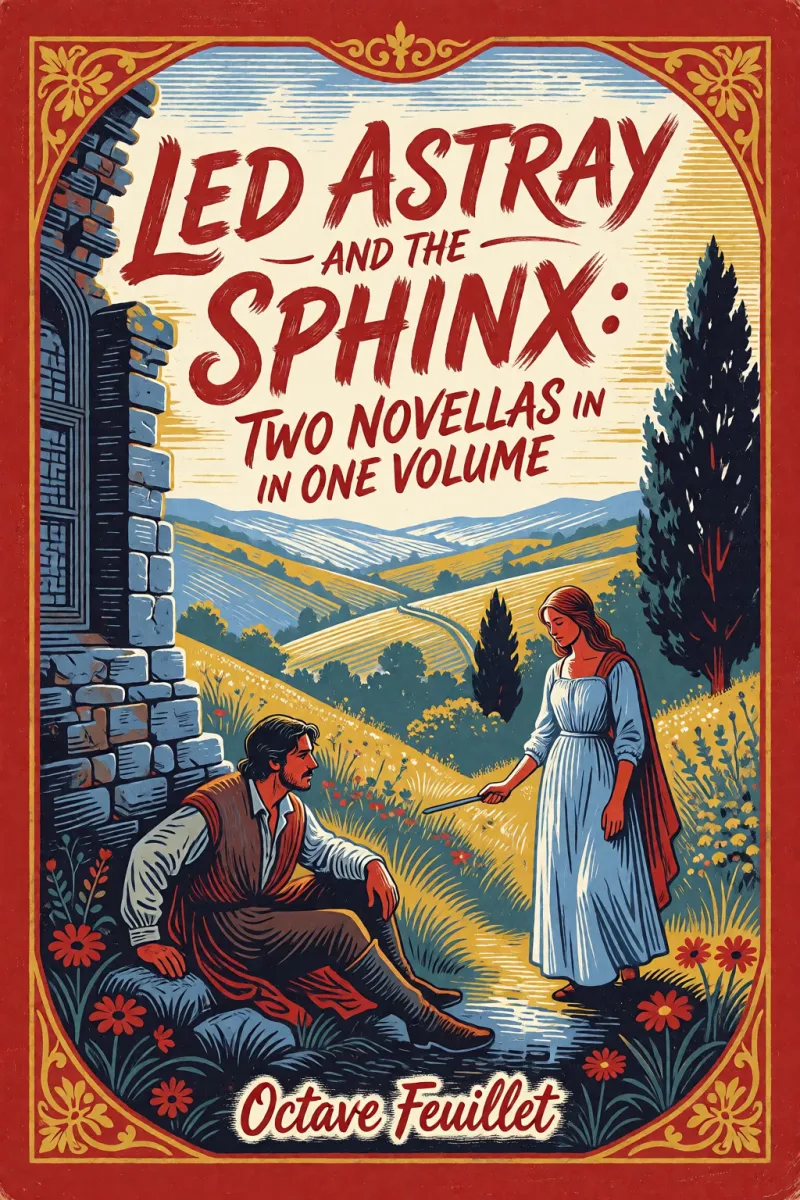 Cover of Led Astray and The Sphinx: Two Novellas In One Volume by Octave Feuillet