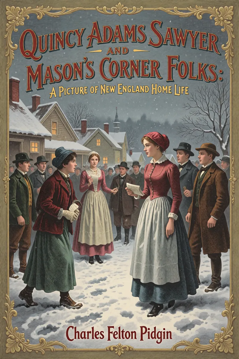 Cover of Quincy Adams Sawyer and Mason's Corner Folks: A Picture of New England Home Life by Charles Felton Pidgin