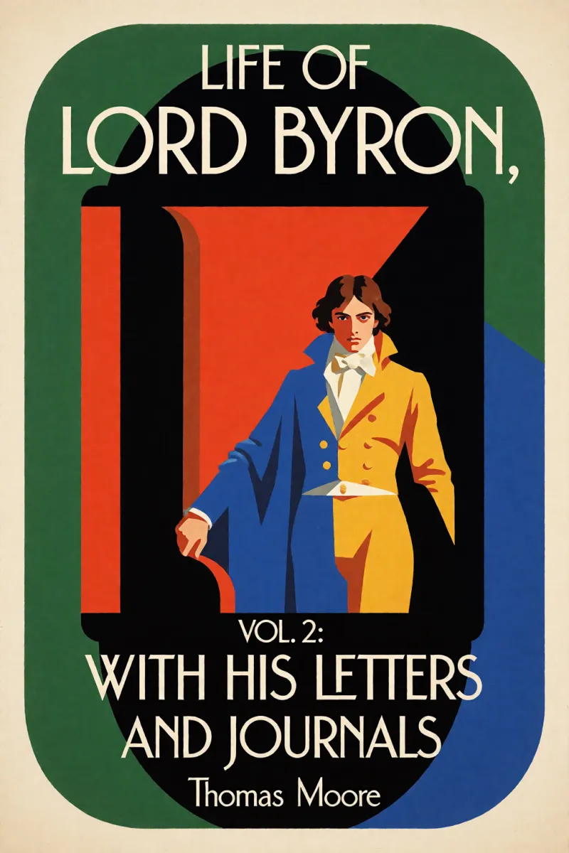 Cover of Life of Lord Byron, Vol. 2: With His Letters and Journals by Thomas Moore