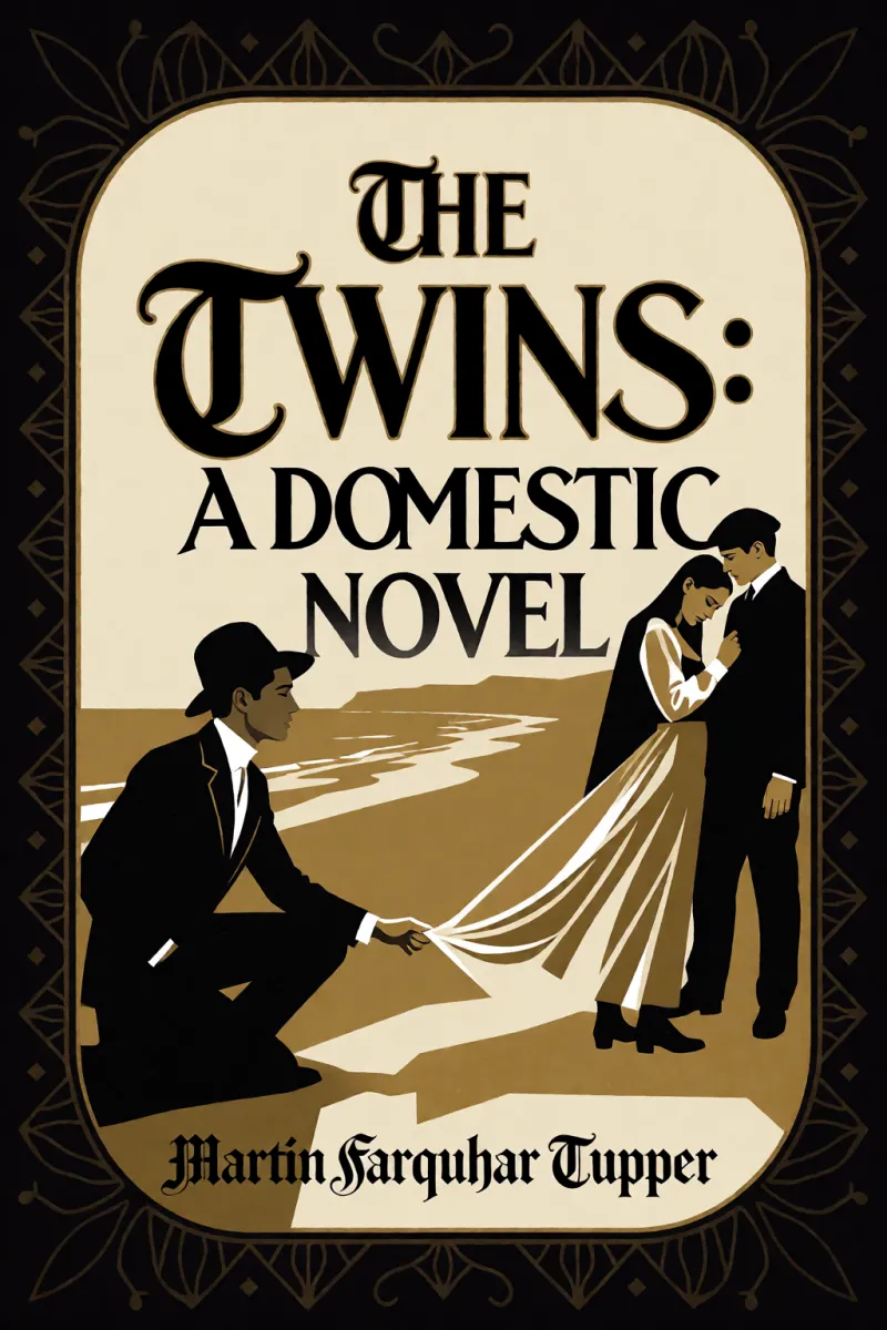 Cover of The Twins: A Domestic Novel by Martin Farquhar Tupper