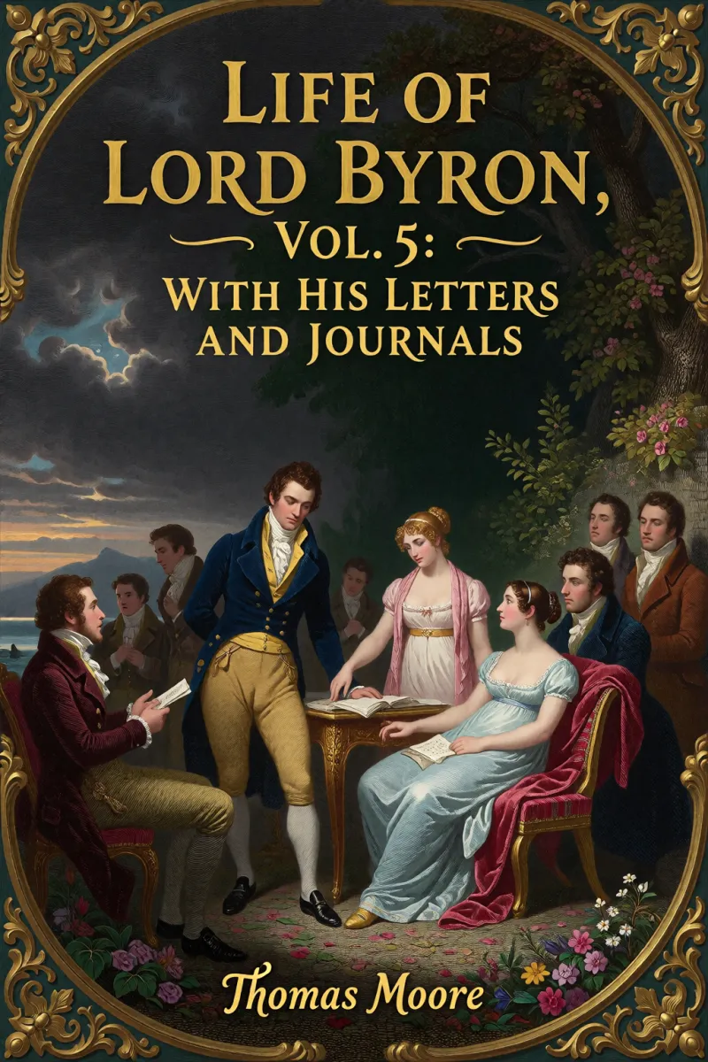 Cover of Life of Lord Byron, Vol. 5: With His Letters and Journals by Thomas Moore