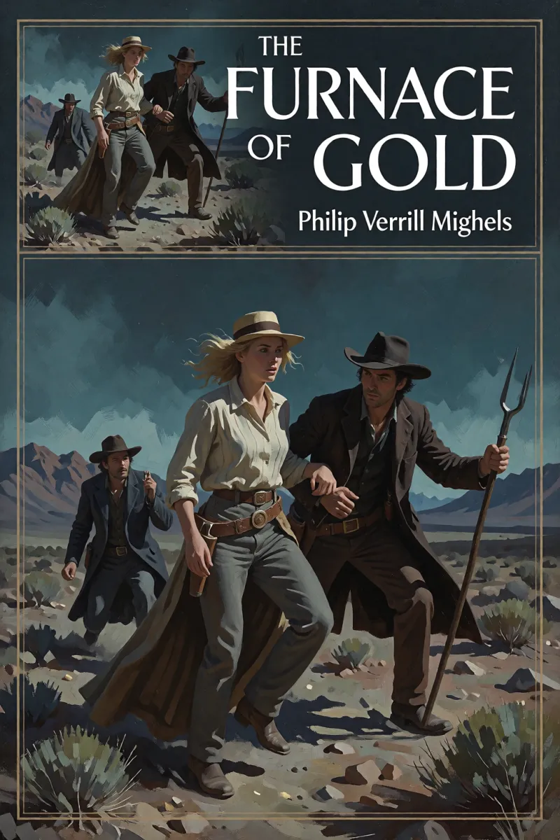 Cover of The Furnace of Gold by Philip Verrill Mighels