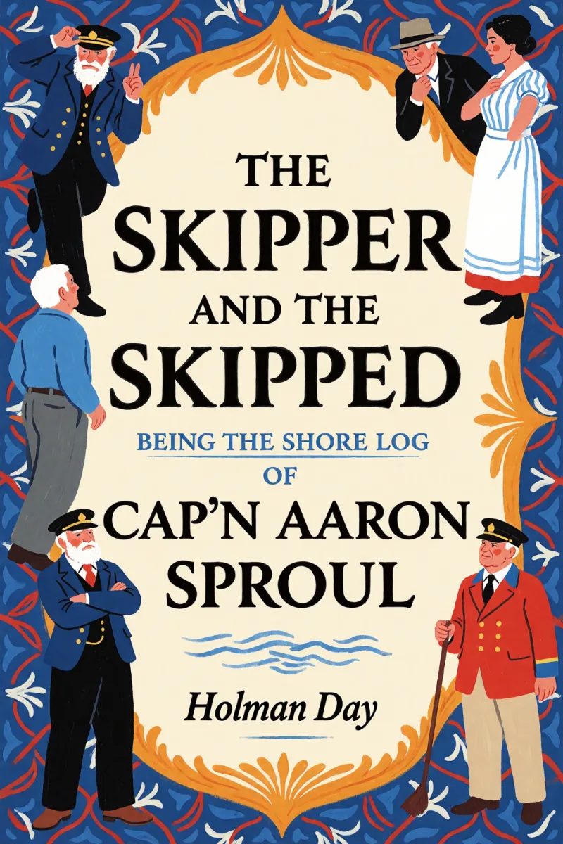 Cover of The Skipper and the Skipped: Being the Shore Log of Cap'n Aaron Sproul by Holman Day