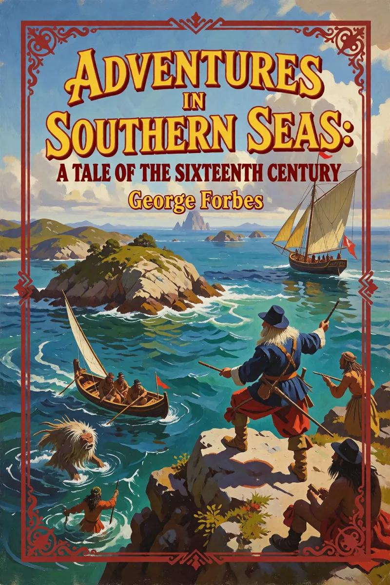 Cover of Adventures in Southern Seas: A Tale of the Sixteenth Century by George Forbes