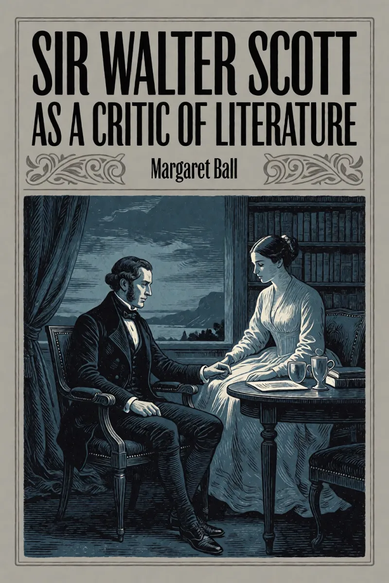 Cover of Sir Walter Scott as a Critic of Literature by Margaret Ball