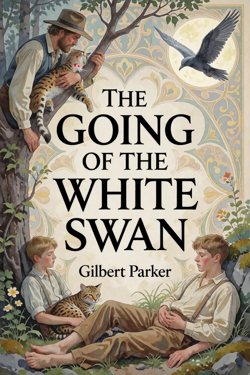 Cover of The Going of the White Swan by Gilbert Parker
