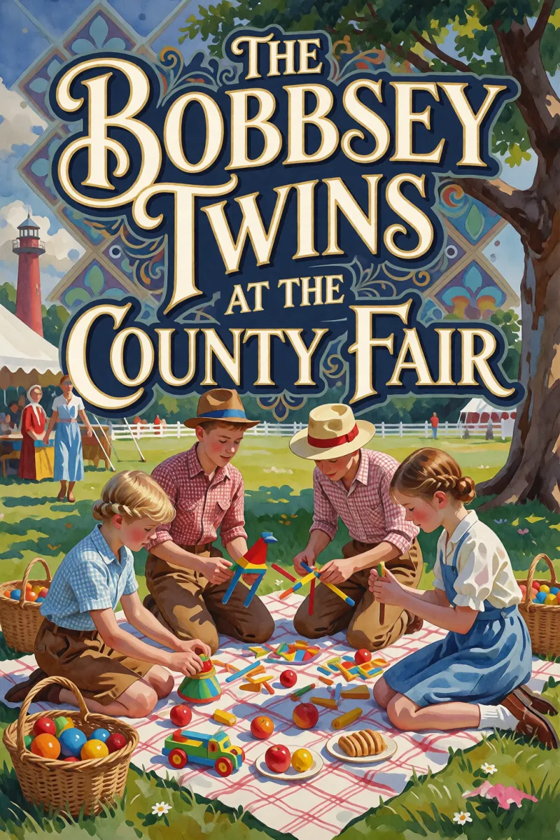 Cover of The Bobbsey Twins at the County Fair by Laura Lee Hope