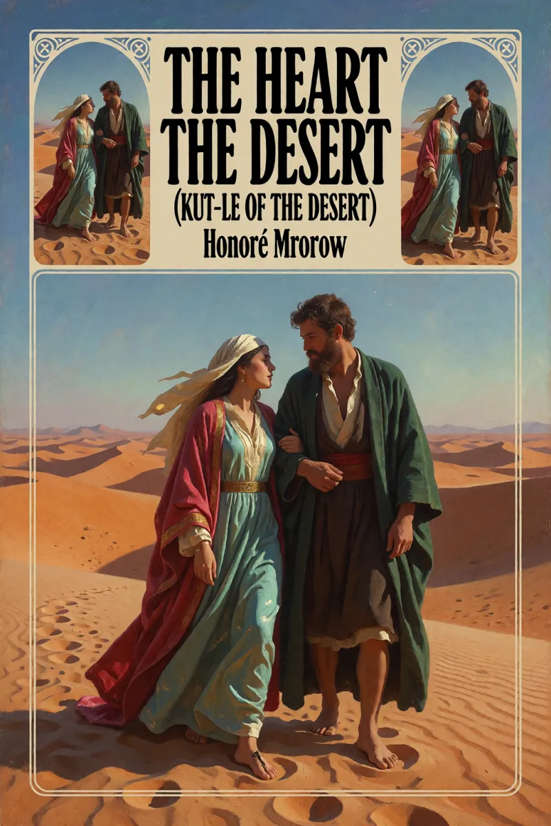 Cover of The Heart of the Desert (Kut-Le of the Desert) by Honoré Morrow