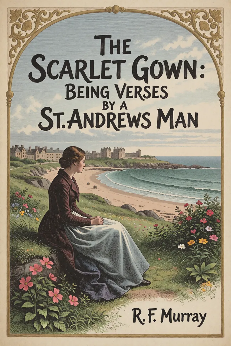 Cover of The Scarlet Gown: Being Verses by a St. Andrews Man by R. F. Murray