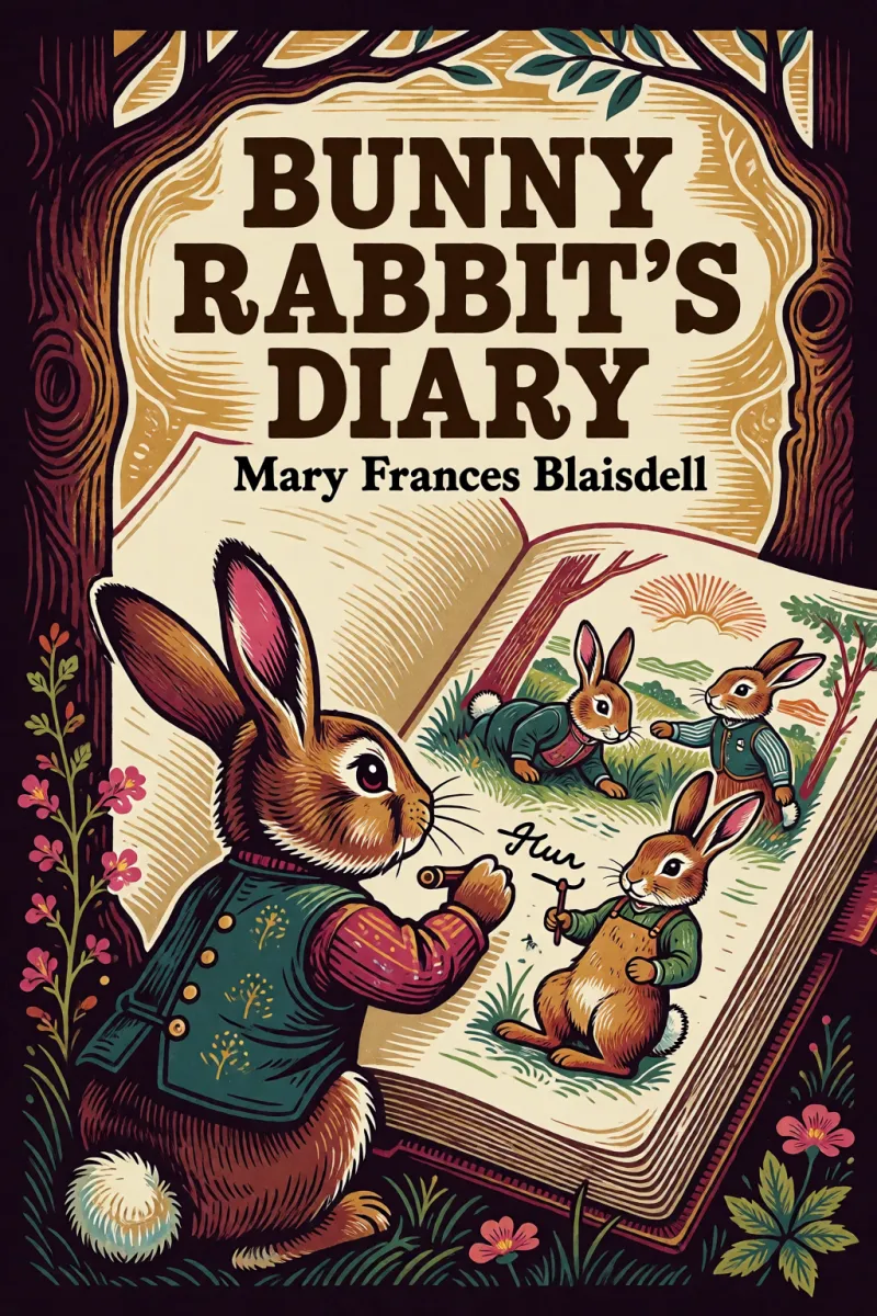Cover of Bunny Rabbit's Diary by Mary Frances Blaisdell