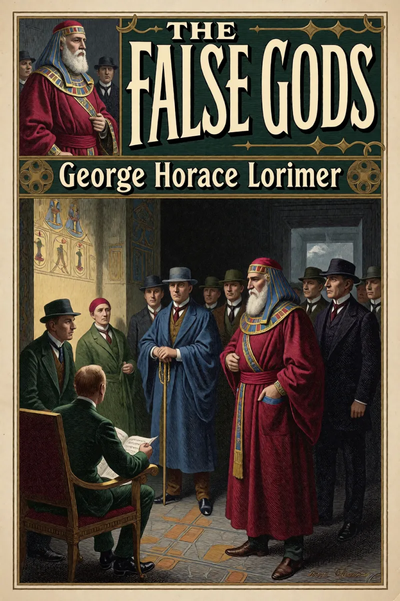 Cover of The False Gods by George Horace Lorimer