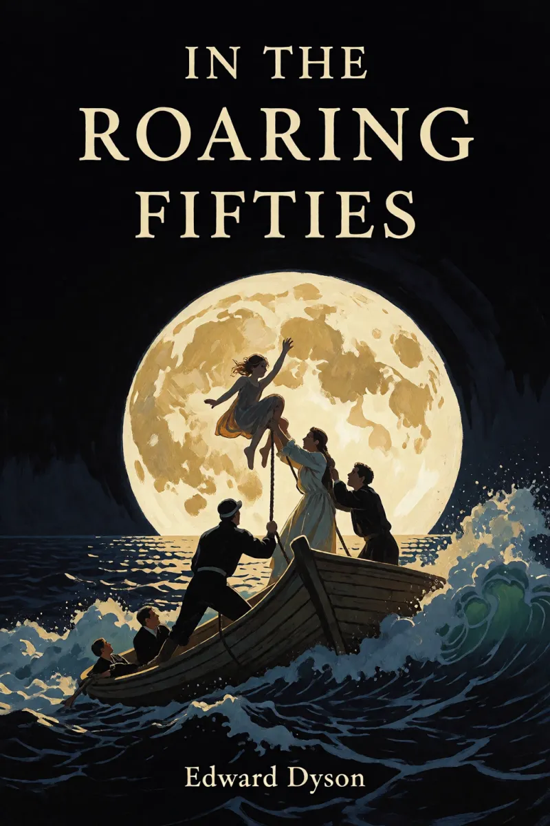Cover of In the Roaring Fifties by Edward Dyson