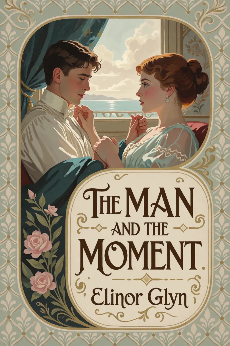 Cover of The Man and the Moment by Elinor Glyn