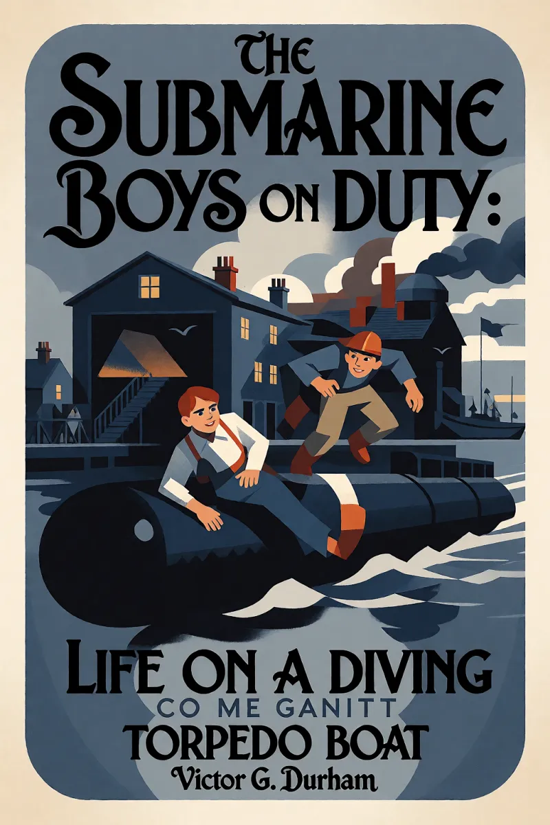 Cover of The Submarine Boys on Duty: Life on a Diving Torpedo Boat by Victor G. Durham