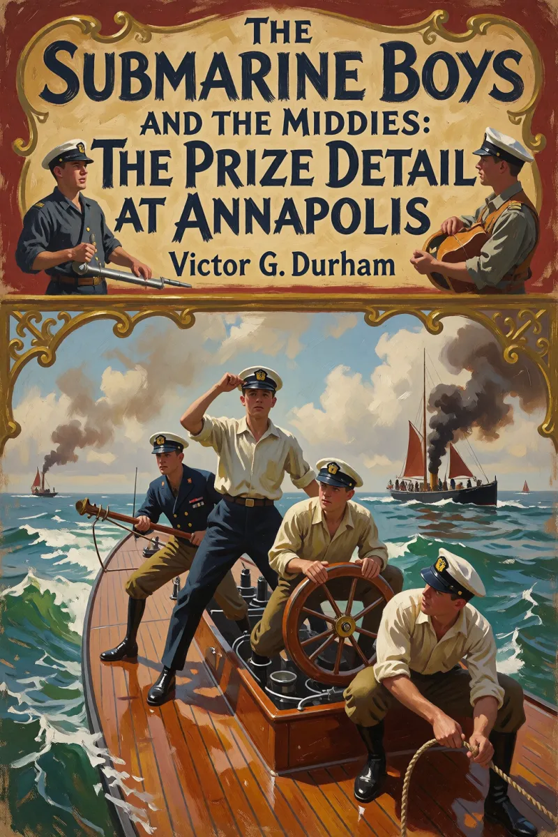 Cover of The Submarine Boys and the Middies: The Prize Detail at Annapolis by Victor G. Durham