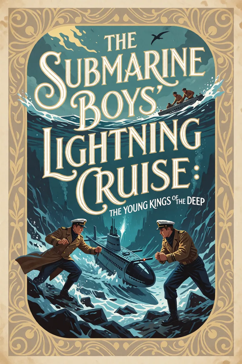 Cover of The Submarine Boys' Lightning Cruise: The Young Kings of the Deep by Victor G. Durham