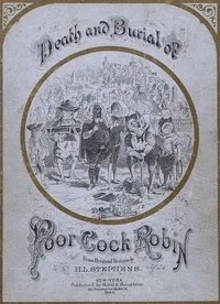 Cover of Death and Burial of Poor Cock Robin by H. L. Stephens