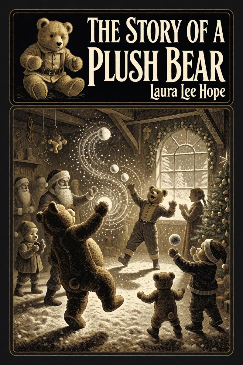 Cover of The Story of a Plush Bear by Laura Lee Hope