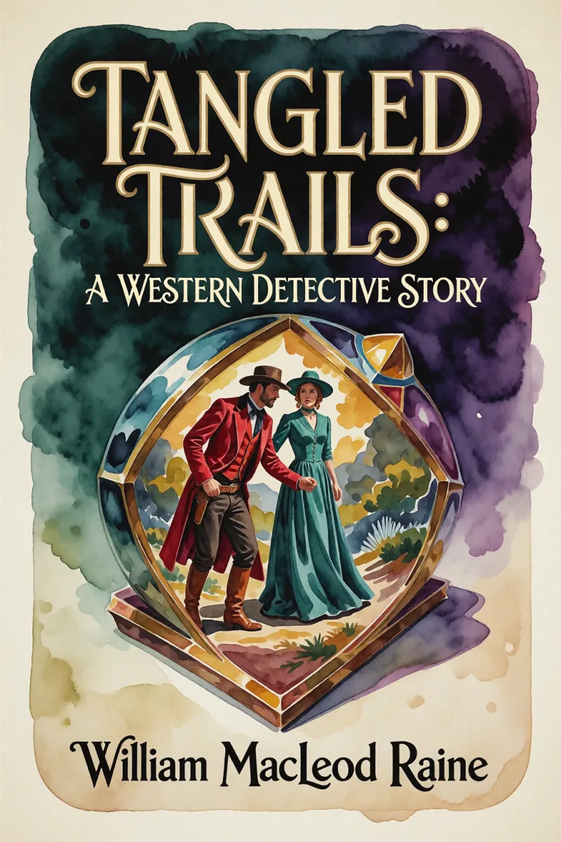Cover of Tangled Trails: A Western Detective Story by William MacLeod Raine