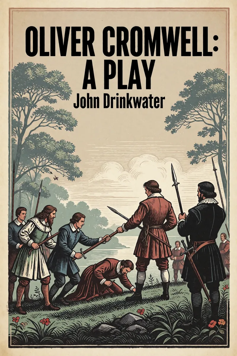 Cover of Oliver Cromwell: A Play by John Drinkwater