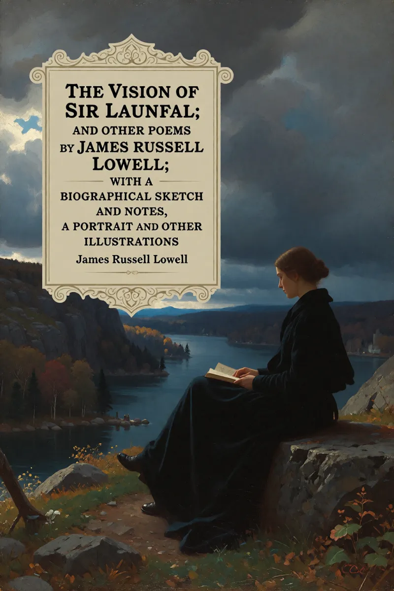 Cover of The Vision of Sir Launfal: And Other Poems by James Russell Lowell; With a Biographical Sketch and Notes, a Portrait and Other Illustrations by James Russell Lowell