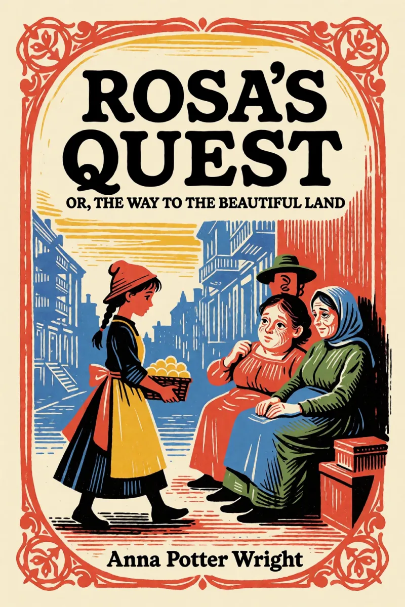 Cover of Rosa's Quest: Or, The Way to the Beautiful Land by Anna Potter Wright