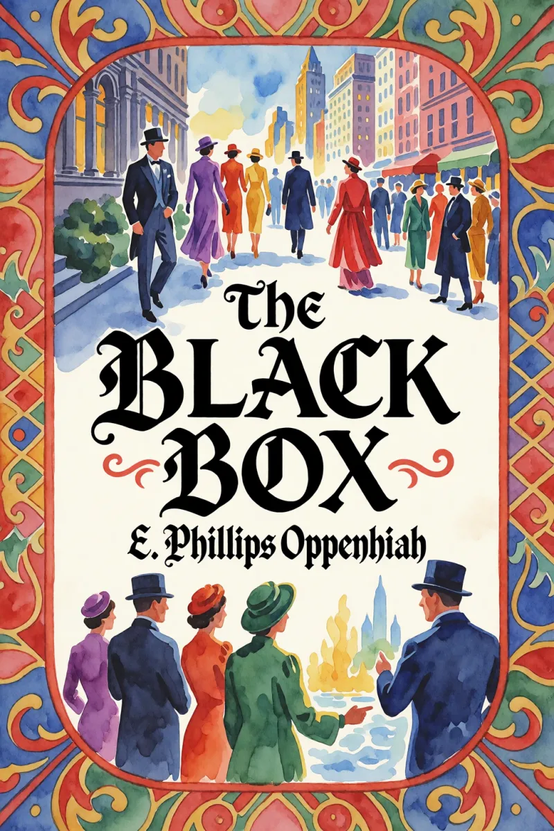 Cover of The Black Box by E. Phillips Oppenheim