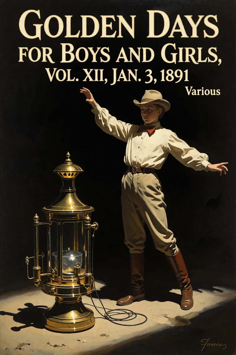 Cover of Golden Days for Boys and Girls, Vol. XII, Jan. 3, 1891 by Various