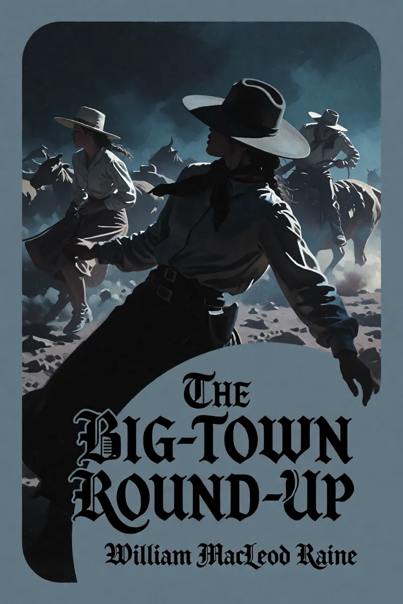 Cover of The Big-Town Round-Up by William MacLeod Raine