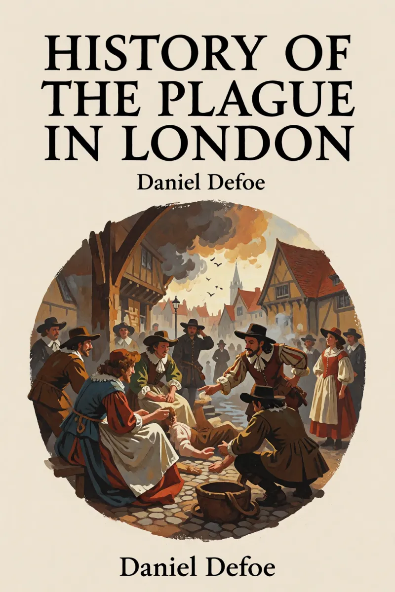 Cover of History of the Plague in London by Daniel Defoe