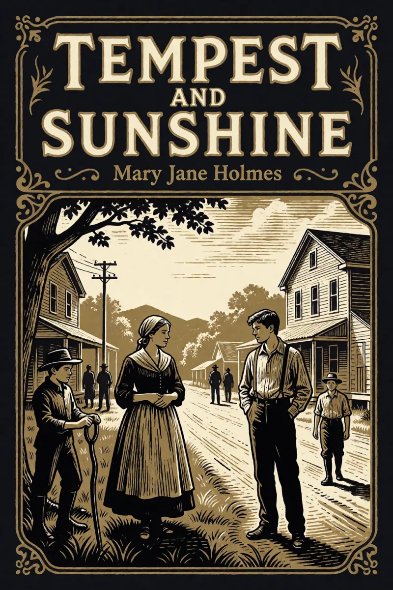 Cover of Tempest and Sunshine by Mary Jane Holmes