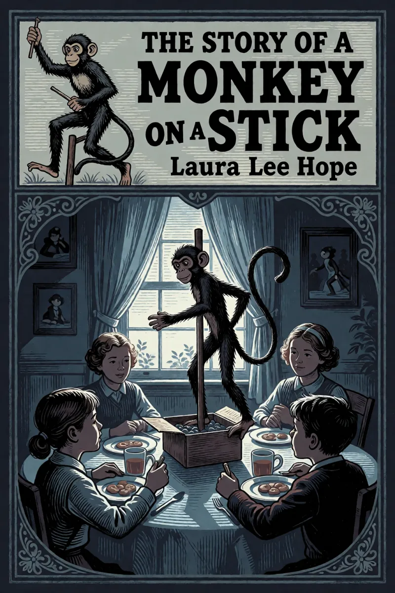 Cover of The Story of a Monkey on a Stick by Laura Lee Hope