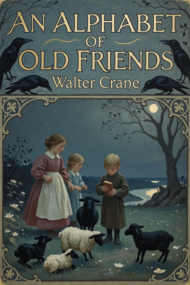 Cover of An Alphabet of Old Friends by Walter Crane