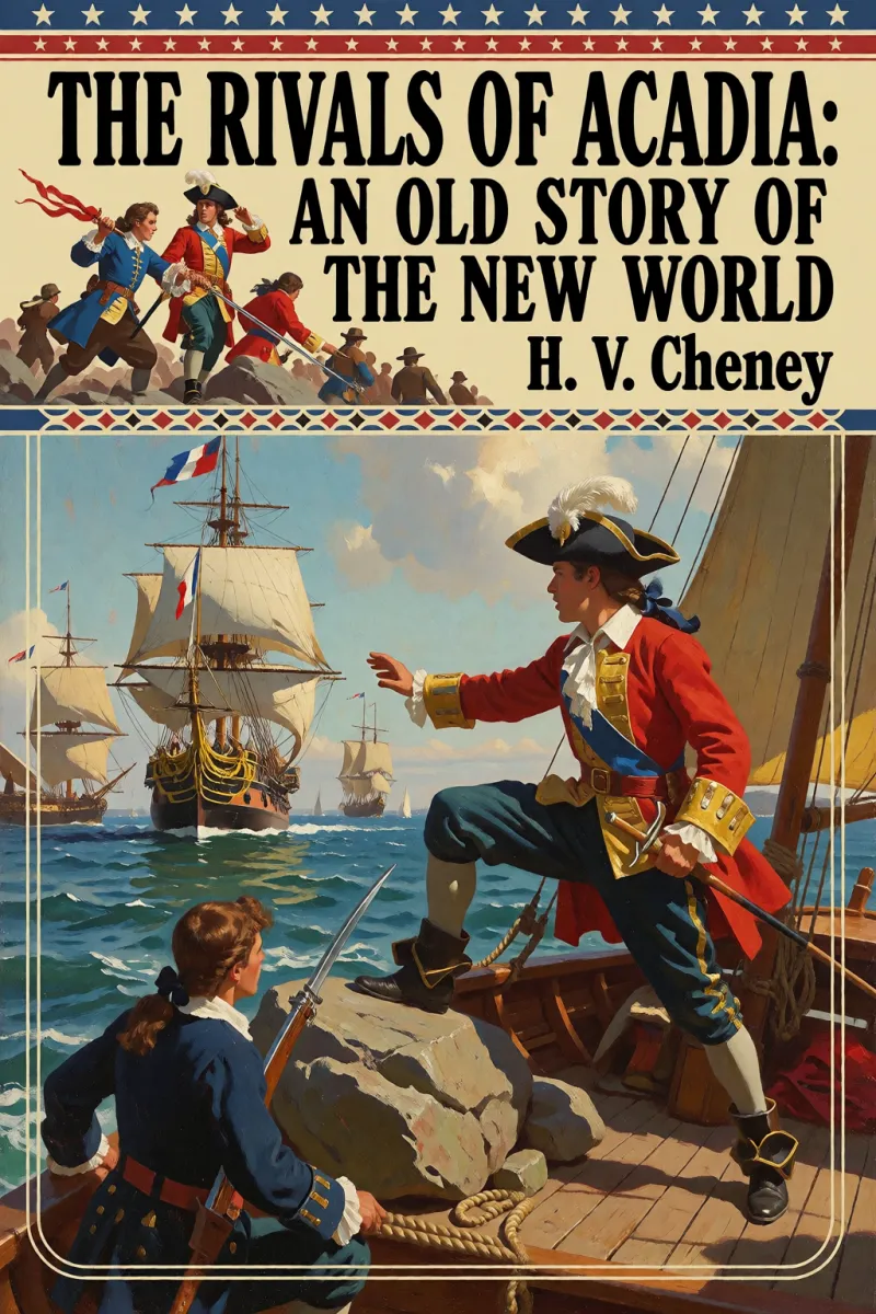 Cover of The Rivals of Acadia: An Old Story of the New World by H. V. Cheney