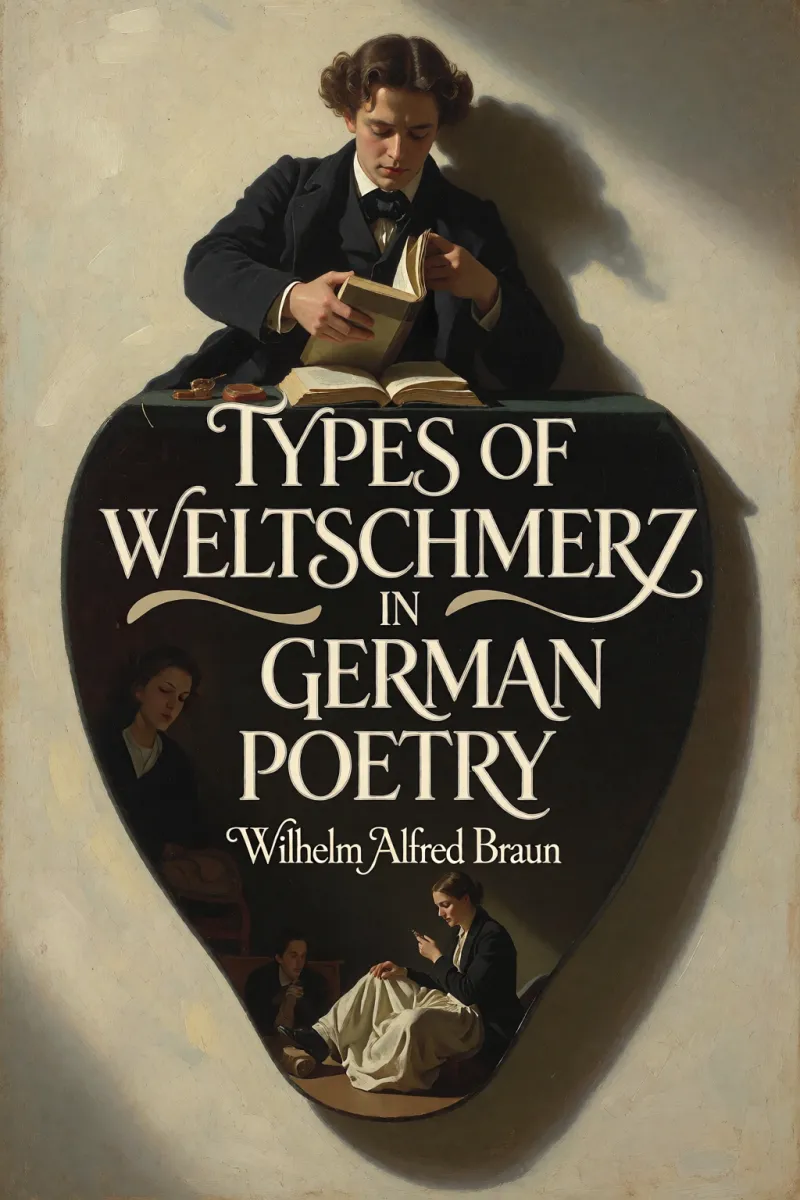 Cover of Types of Weltschmerz in German Poetry by Wilhelm Alfred Braun