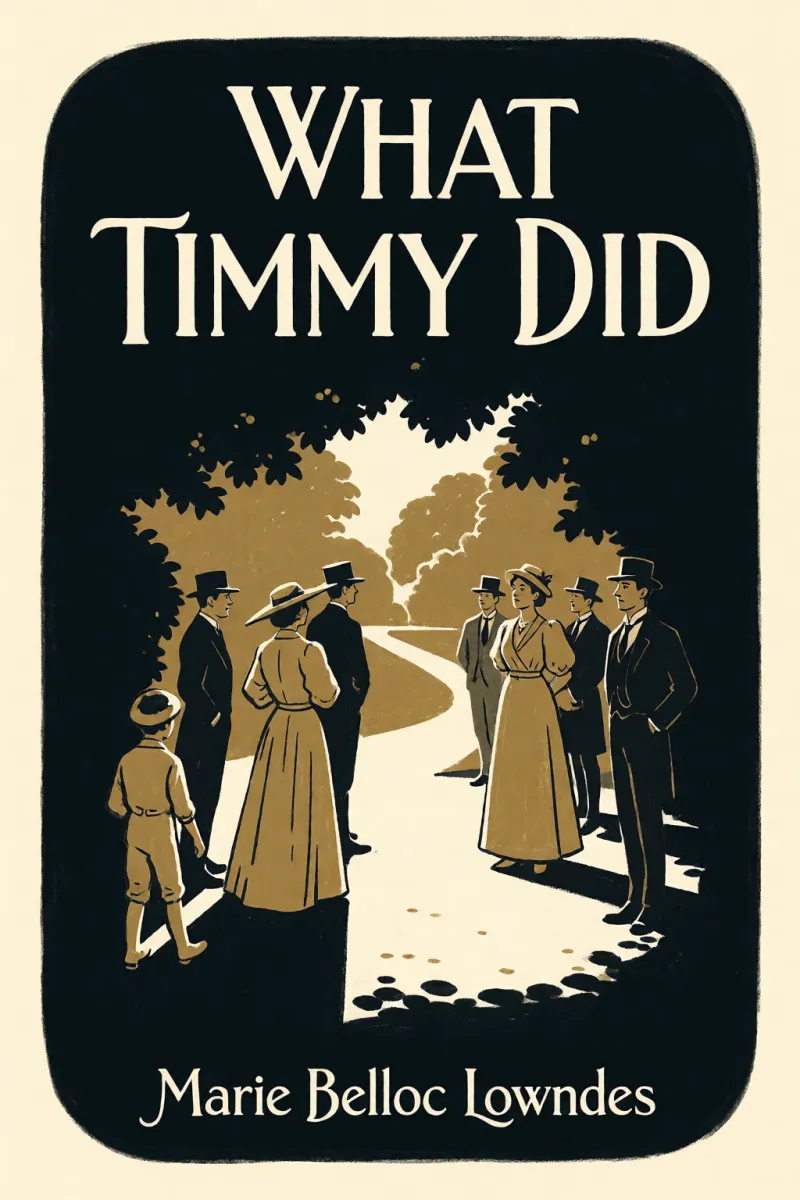 Cover of What Timmy Did by Marie Belloc Lowndes