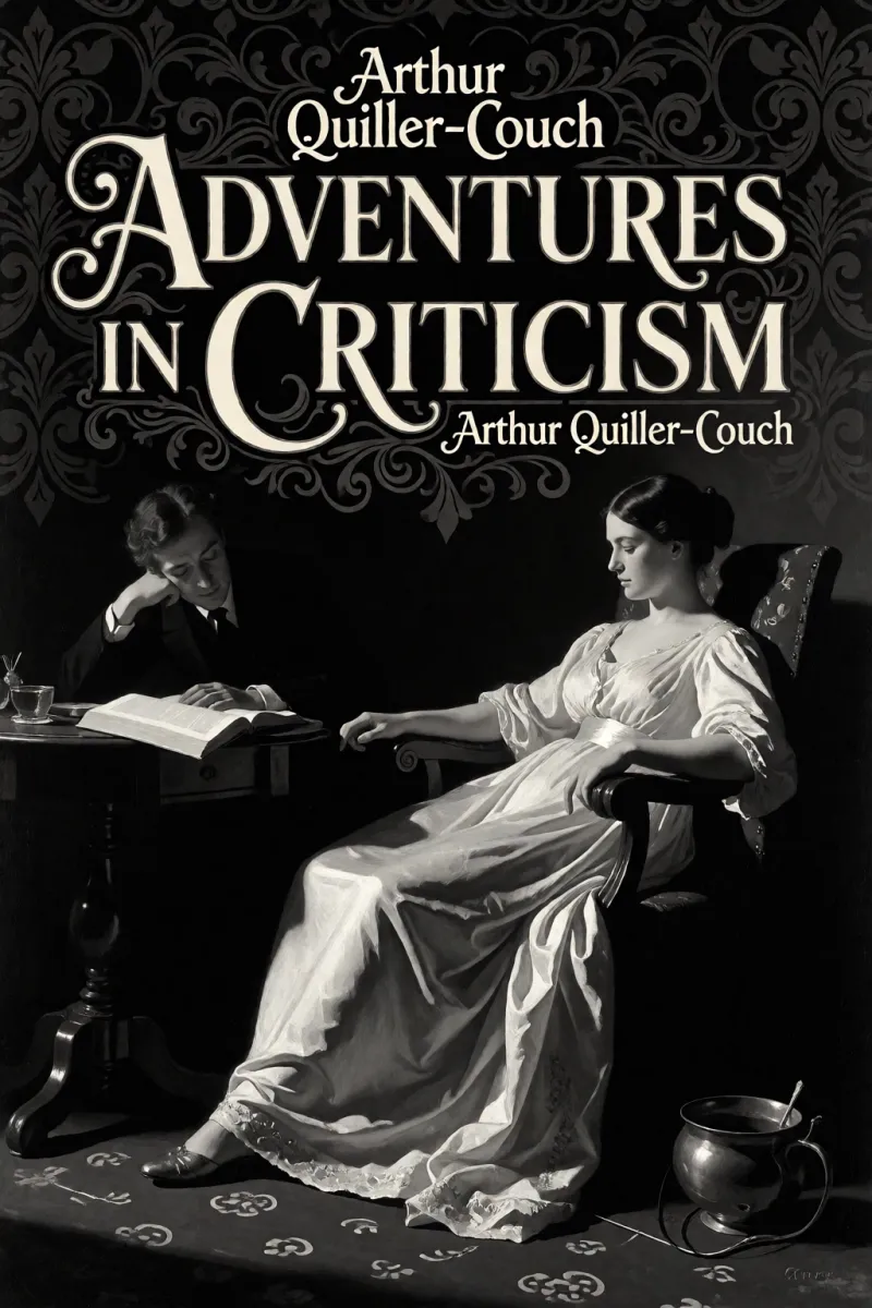 Cover of Adventures in Criticism by Arthur Quiller-Couch