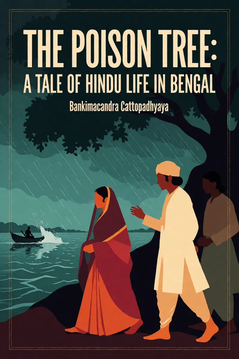 Cover of The Poison Tree: A Tale of Hindu Life in Bengal by Bankimacandra Cattopadhyaya