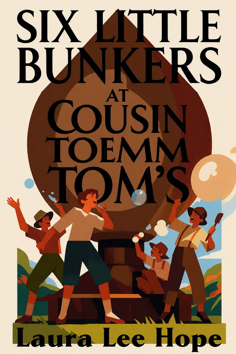 Cover of Six little Bunkers at Cousin Tom's by Laura Lee Hope