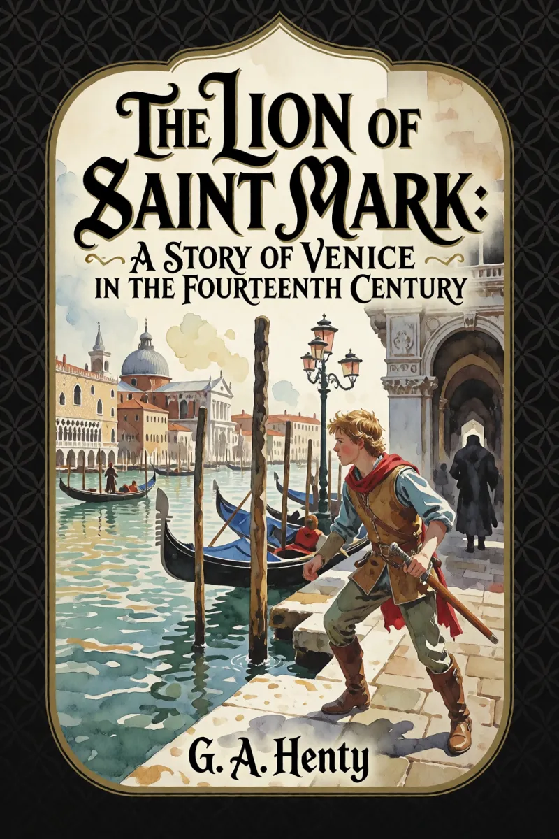 Cover of The Lion of Saint Mark: A Story of Venice in the Fourteenth Century by G. A. Henty