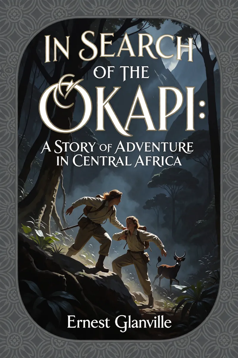 Cover of In Search of the Okapi: A Story of Adventure in Central Africa by Ernest Glanville