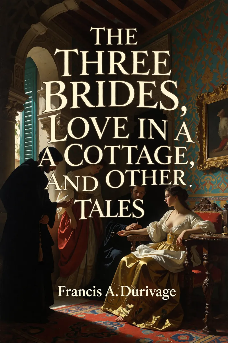 Cover of The Three Brides, Love in a Cottage, and Other Tales by Francis A. Durivage